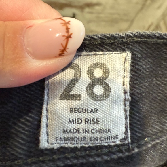 We The Free Black Distressed Ankle Jeans - Picture 4 of 6